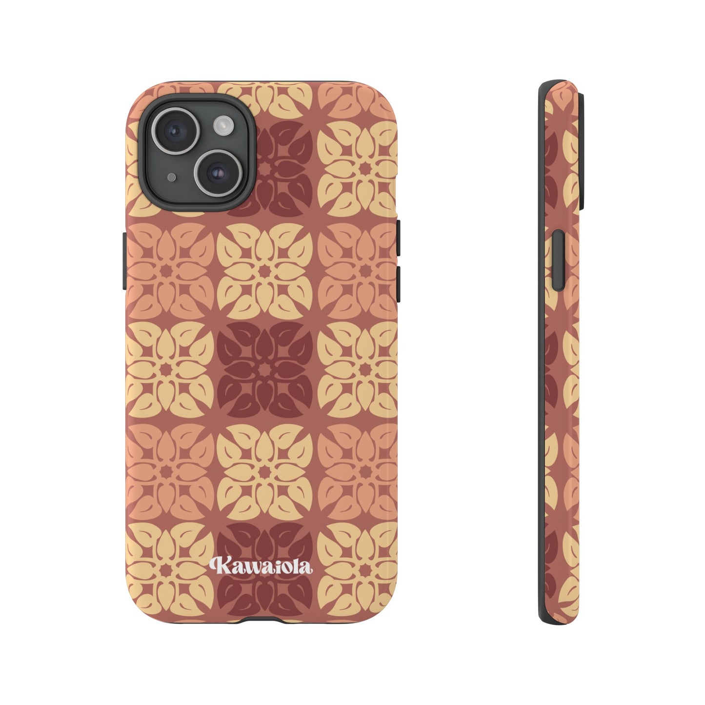 Anthurium Quilt Pattern Phone Case