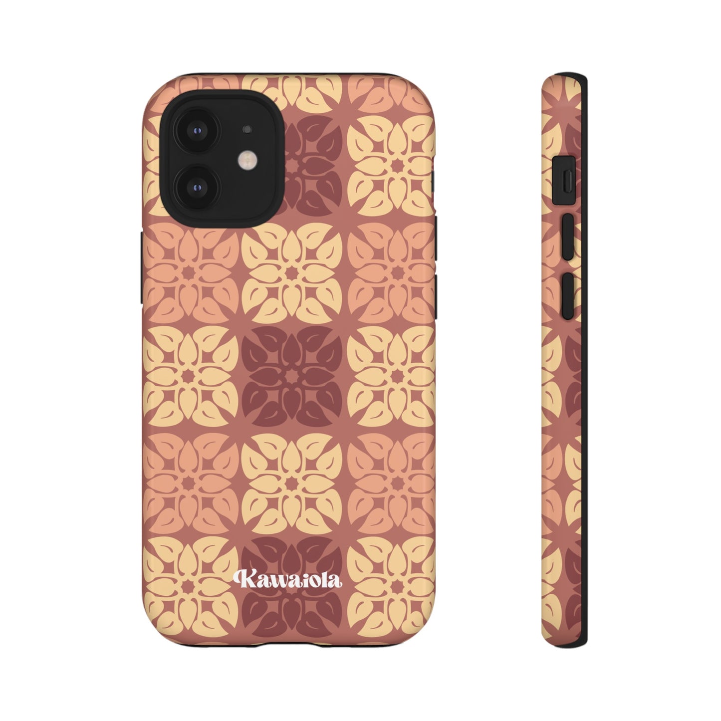 Anthurium Quilt Pattern Phone Case