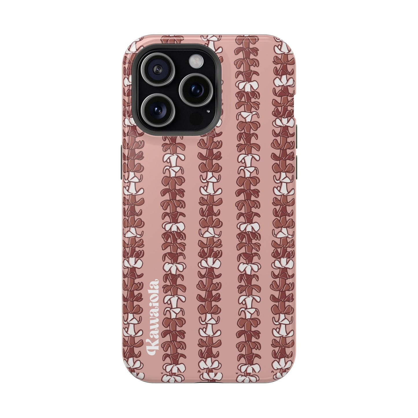 Mauve Puakenikeni Lei MagSafe Tough Phone Case