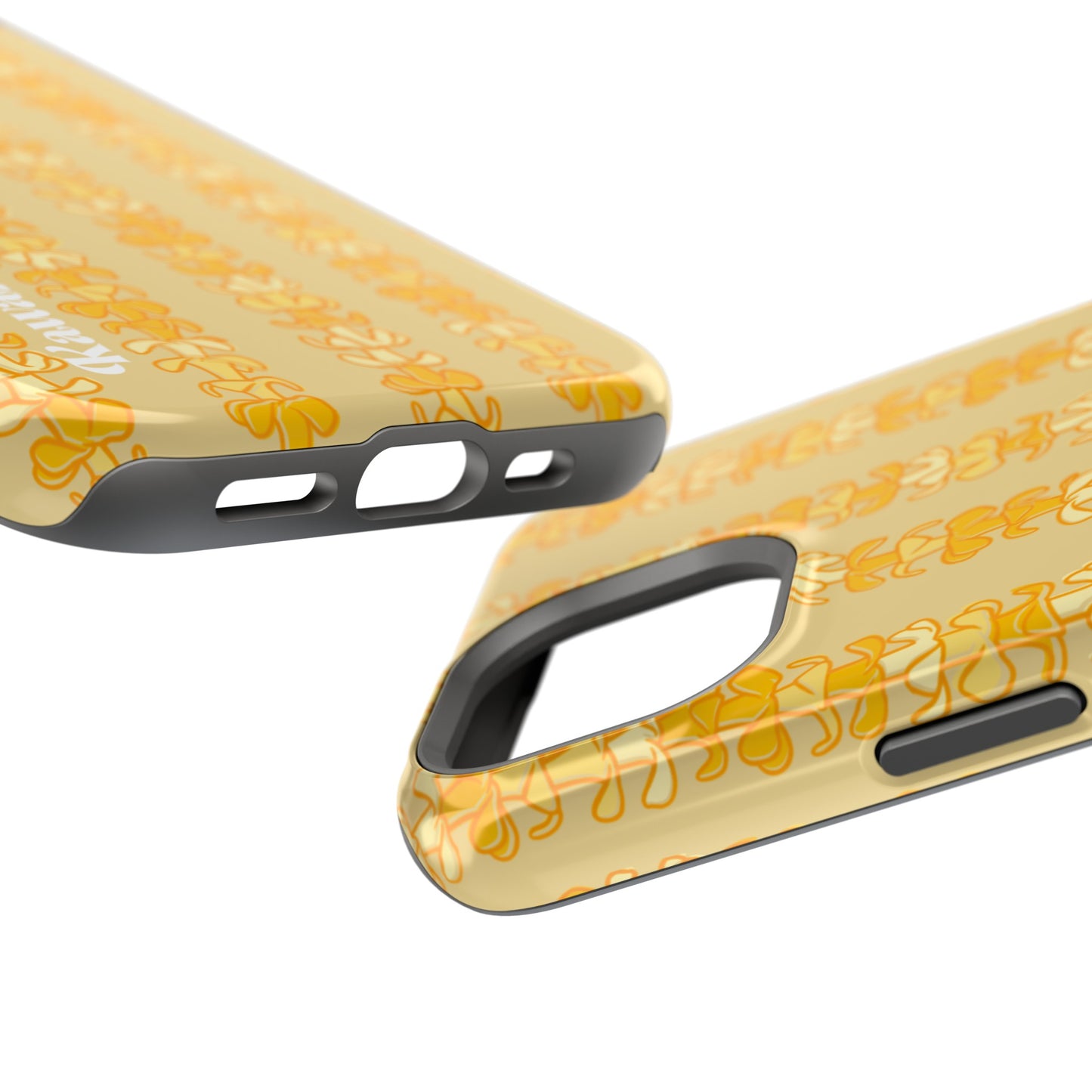 Golden Puakenikeni Lei MagSafe Tough Phone Case