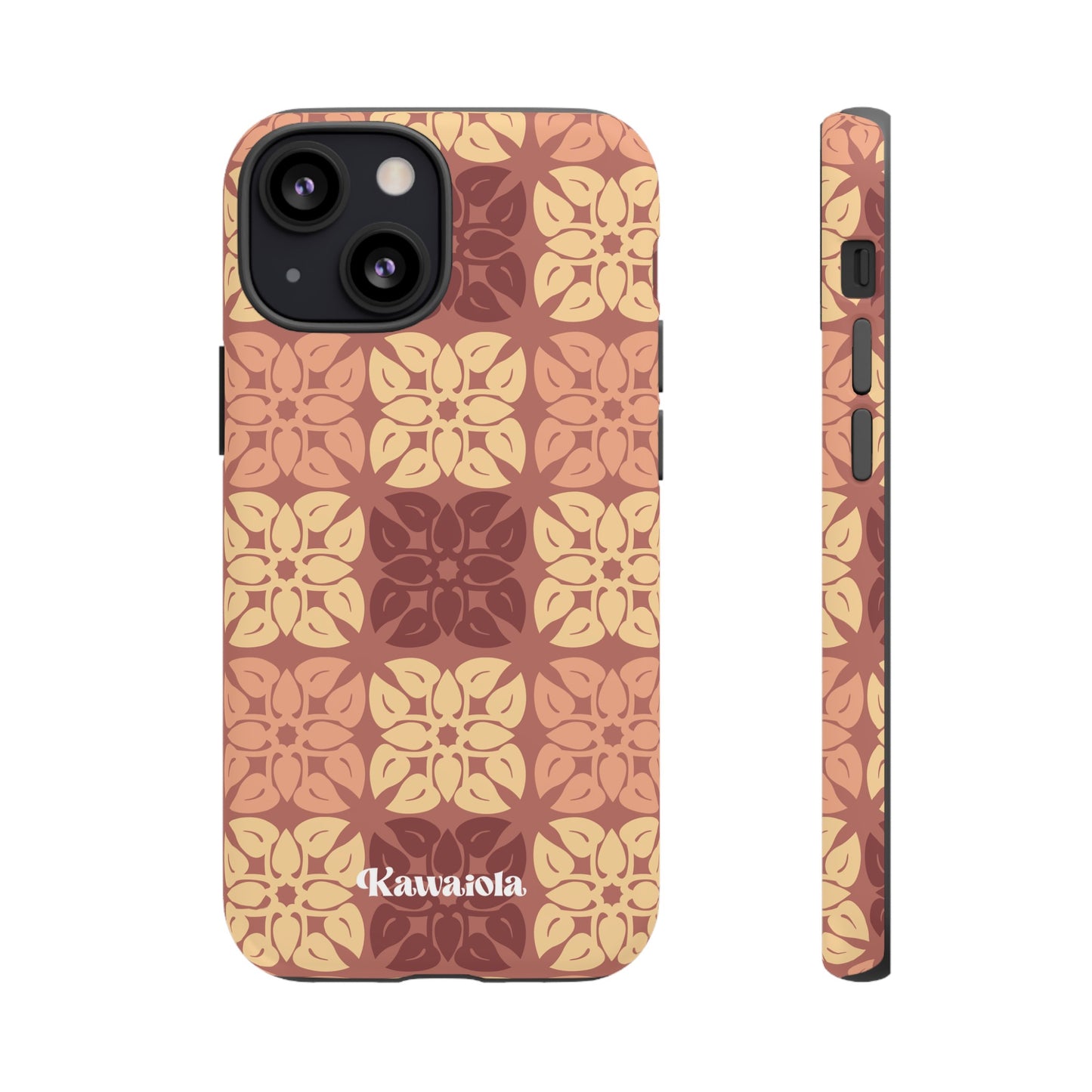 Anthurium Quilt Pattern Phone Case