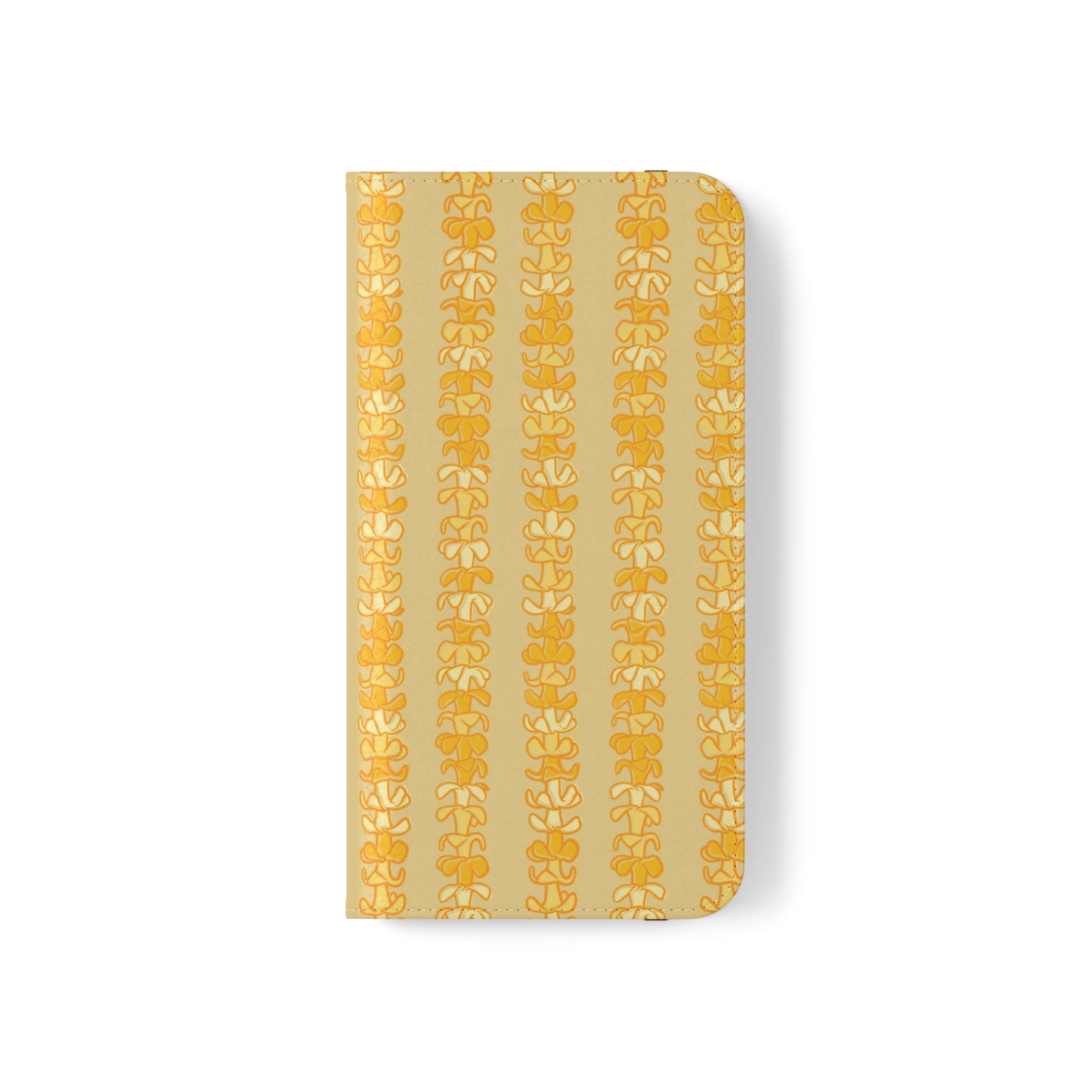 Golden Puakenikeni Lei Flip Case