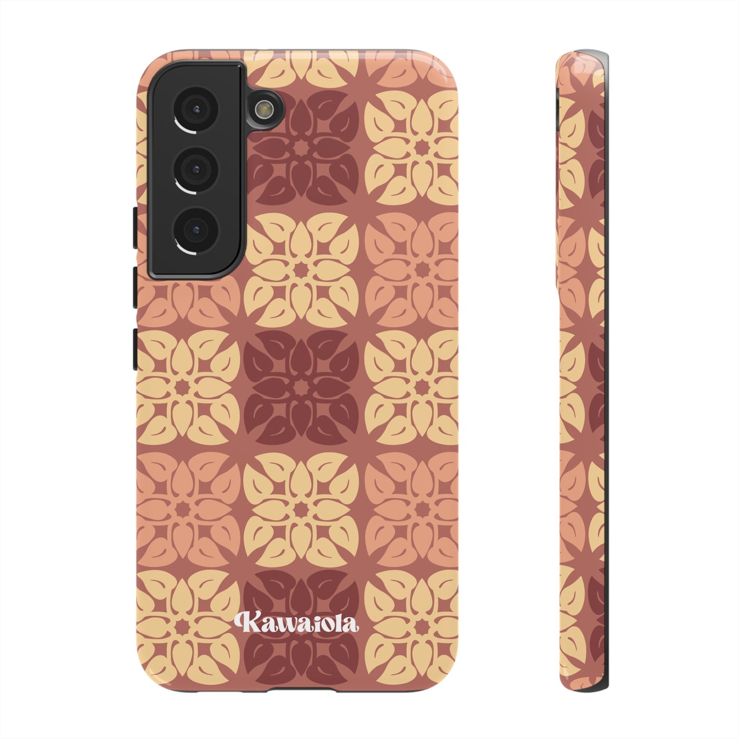 Anthurium Quilt Pattern Phone Case