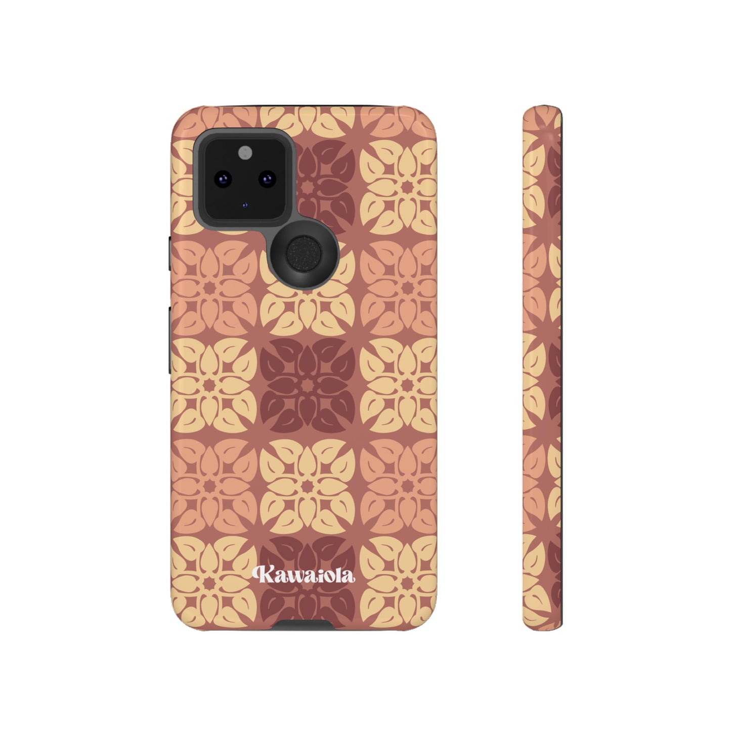 Anthurium Quilt Pattern Phone Case