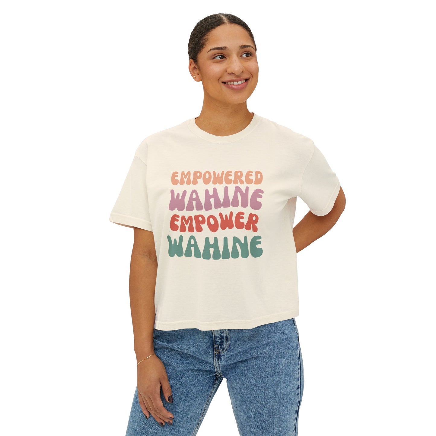 Empowered Wahine Boxy Tee