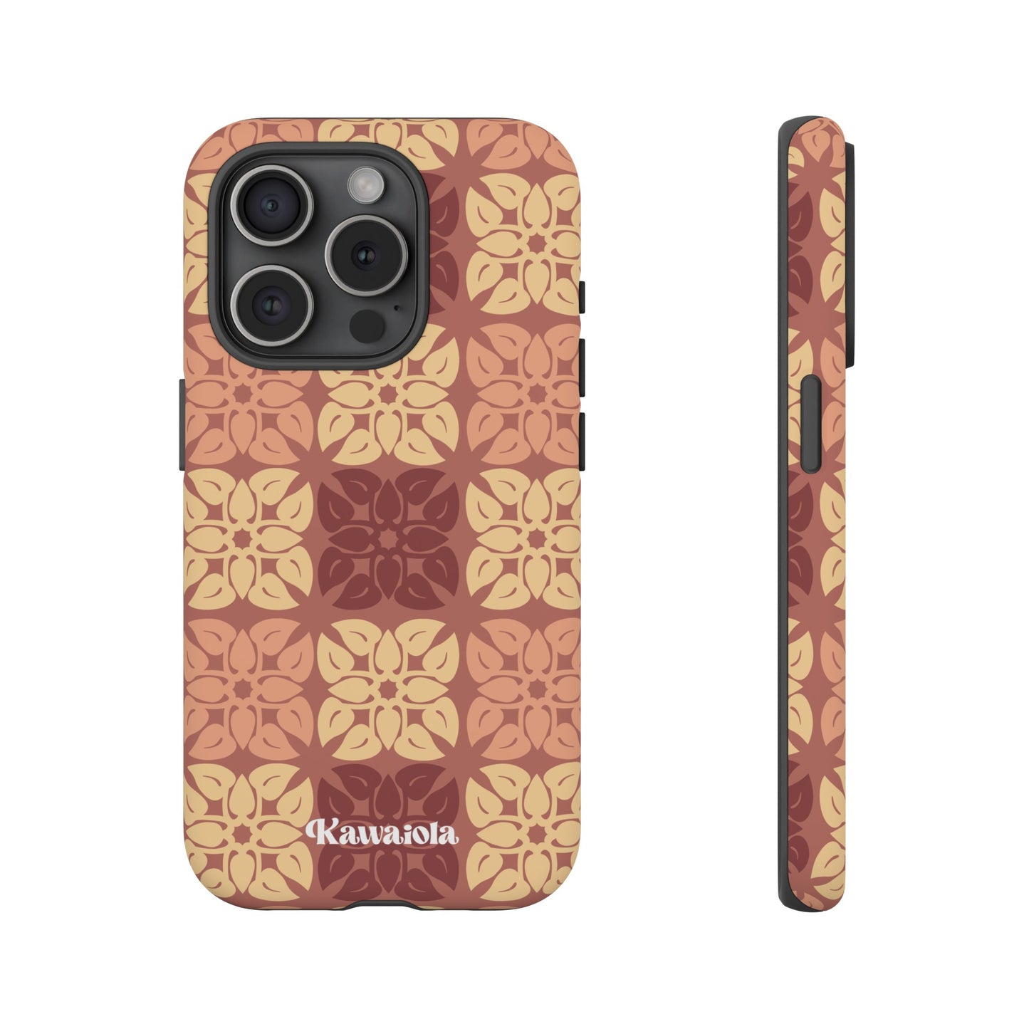 Anthurium Quilt Pattern Phone Case