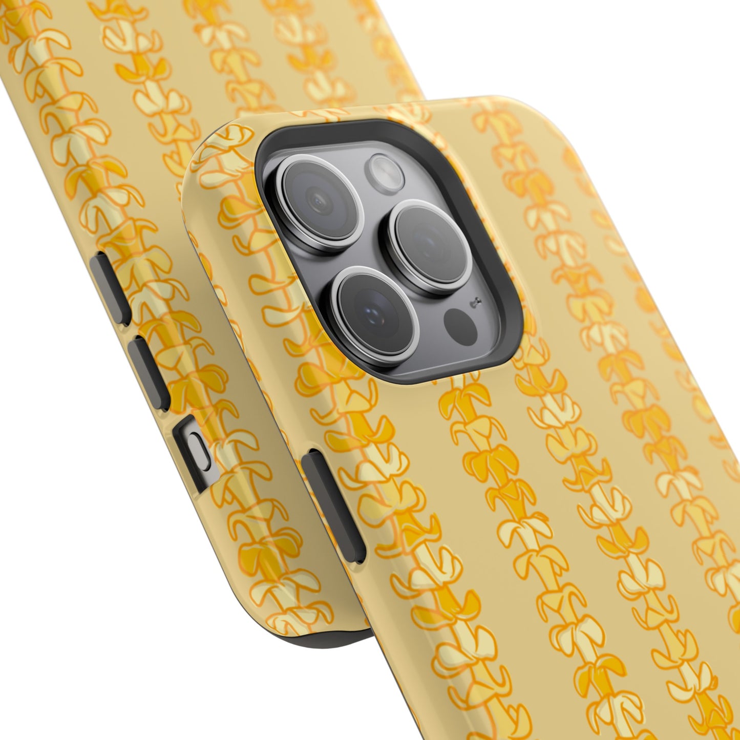 Golden Puakenikeni Lei MagSafe Tough Phone Case