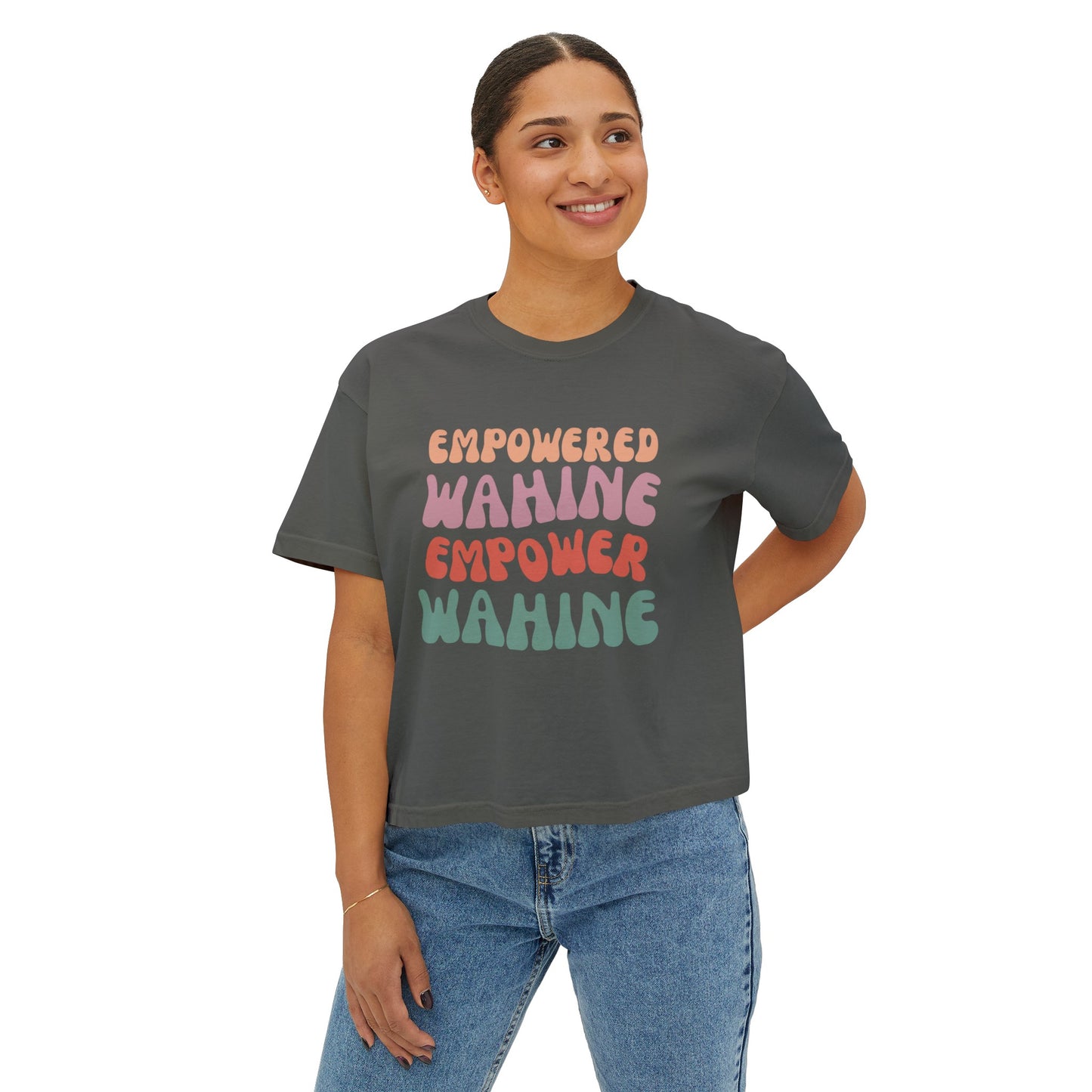 Empowered Wahine Boxy Tee