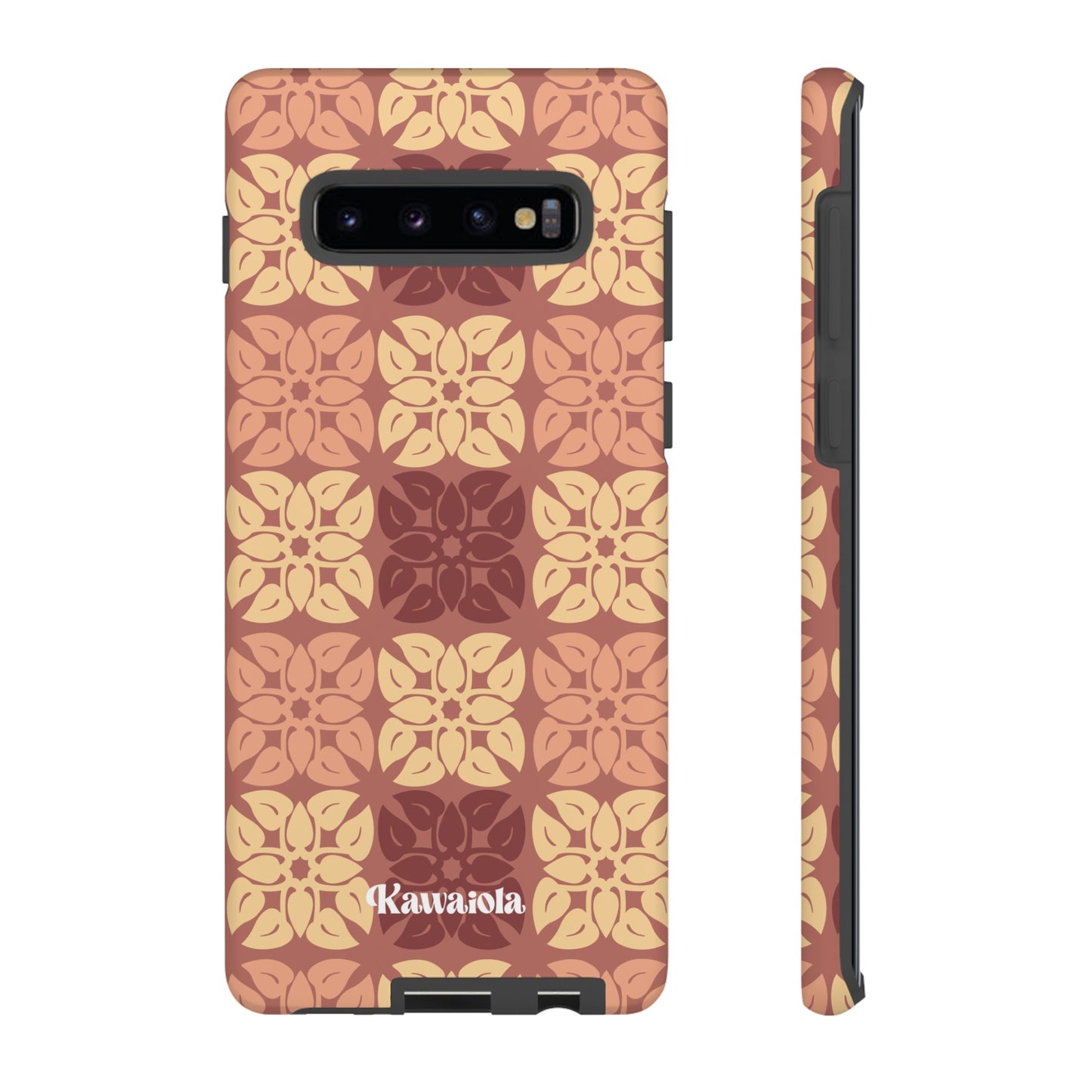 Anthurium Quilt Pattern Phone Case