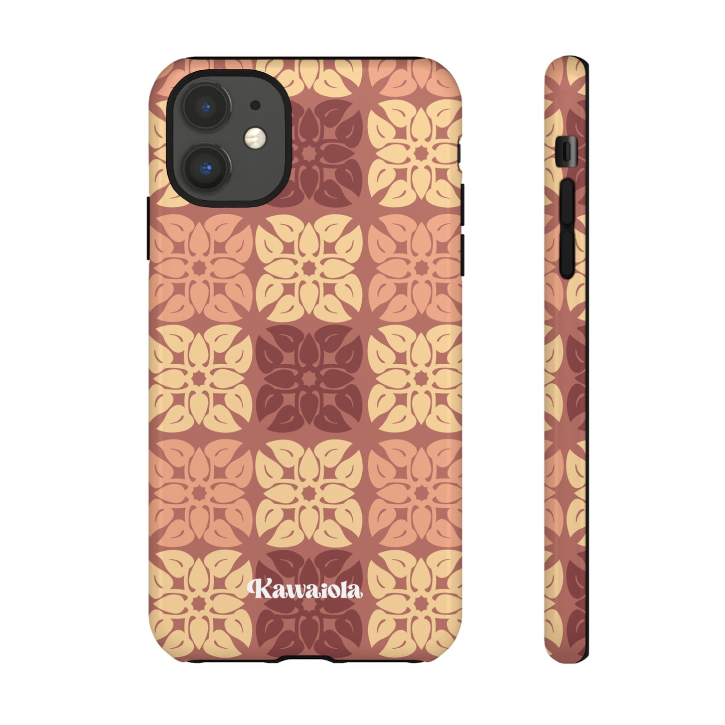 Anthurium Quilt Pattern Phone Case