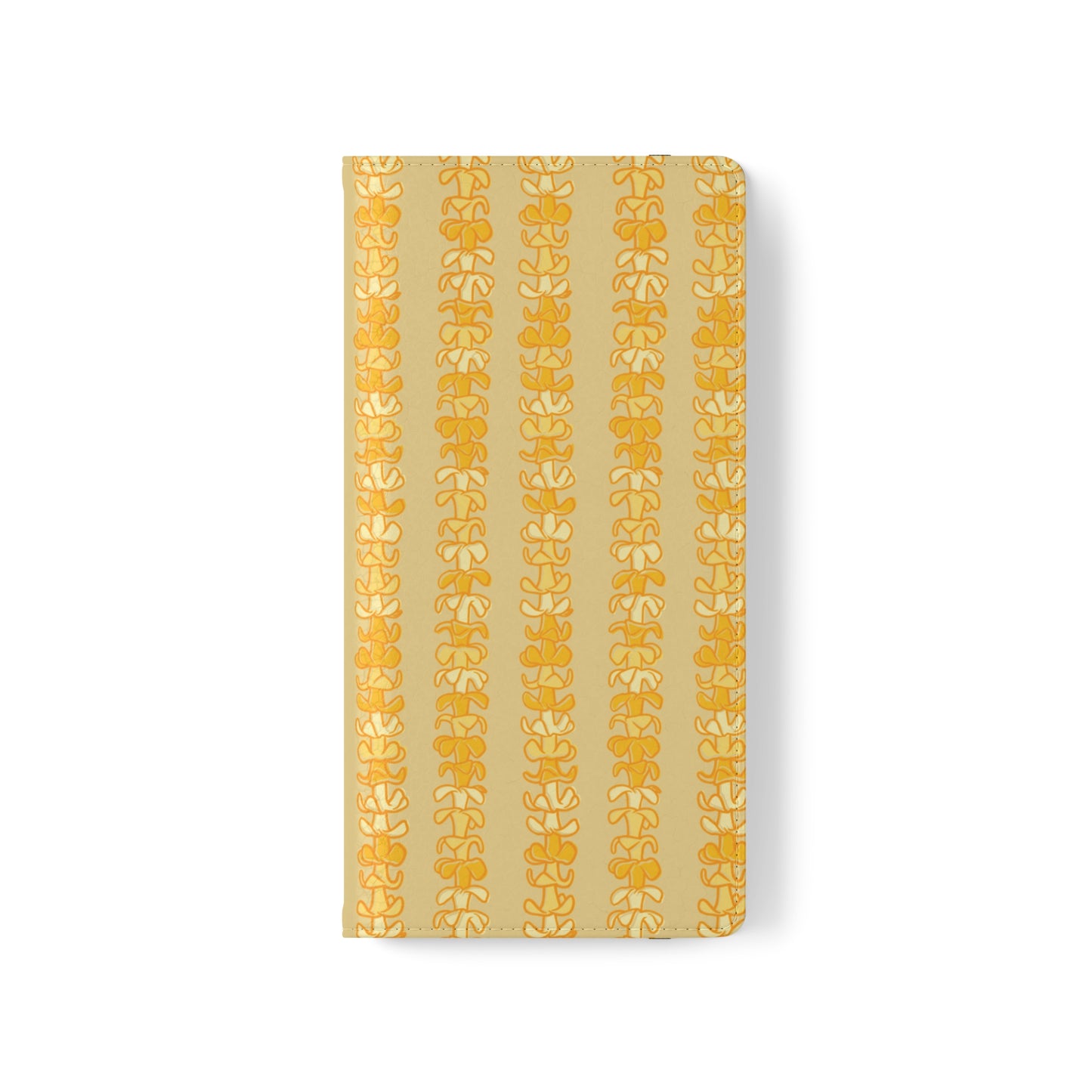 Golden Puakenikeni Lei Flip Case