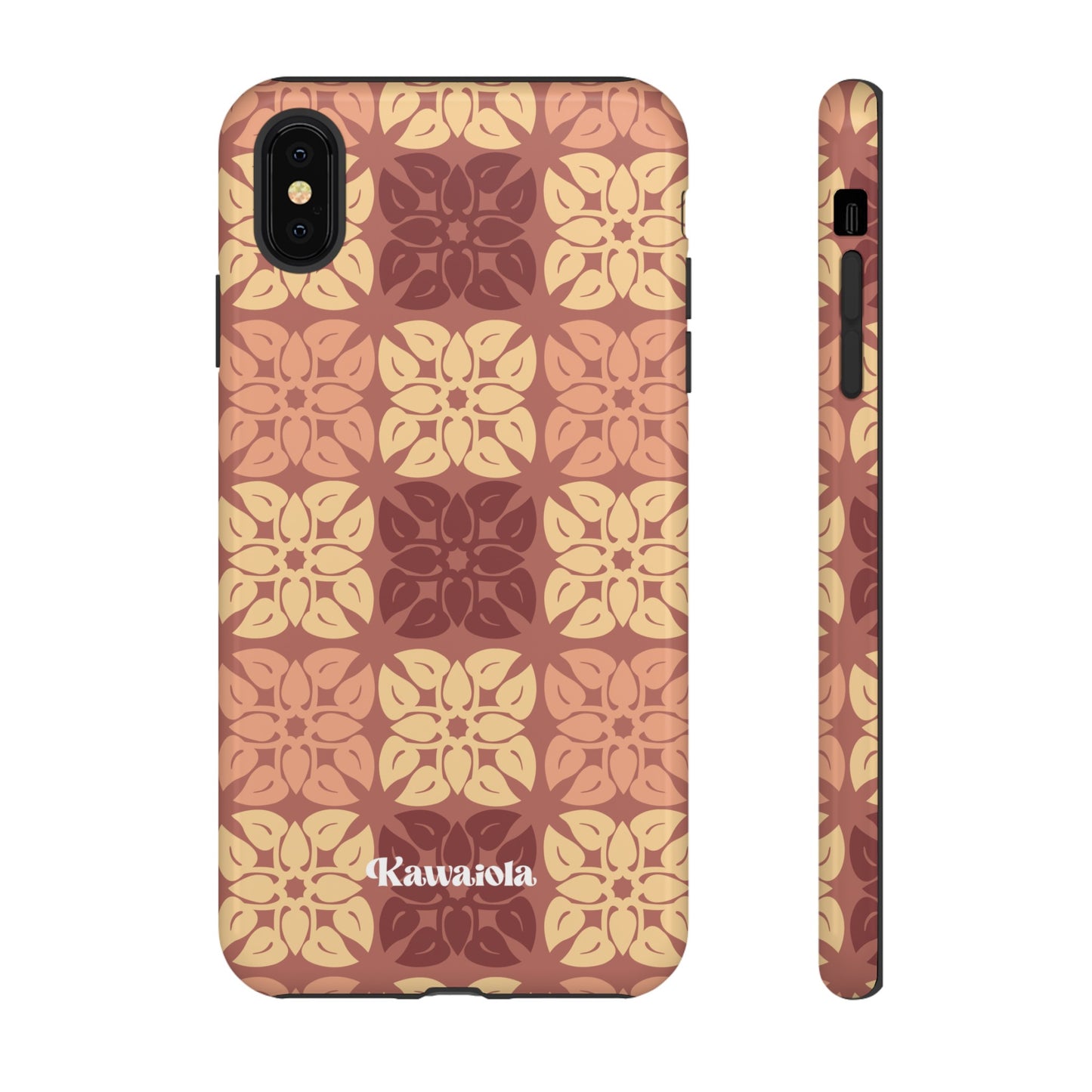 Anthurium Quilt Pattern Phone Case