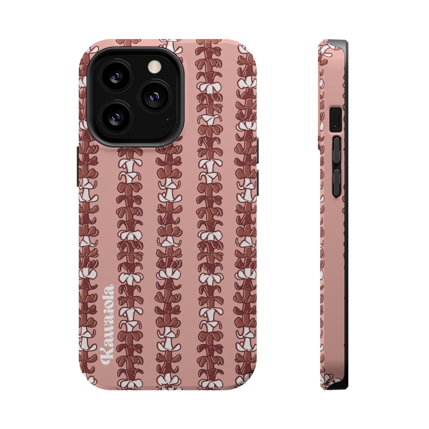 Mauve Puakenikeni Lei MagSafe Tough Phone Case