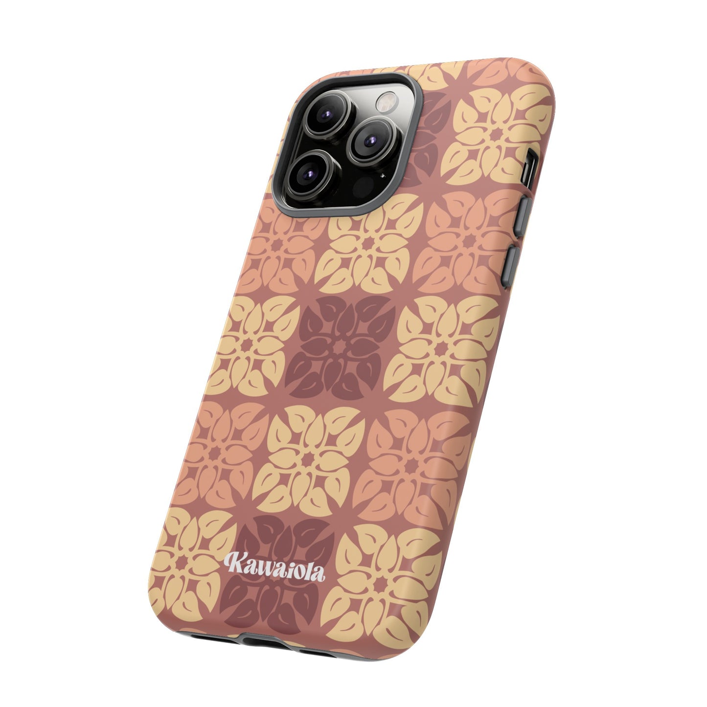 Anthurium Quilt Pattern Phone Case