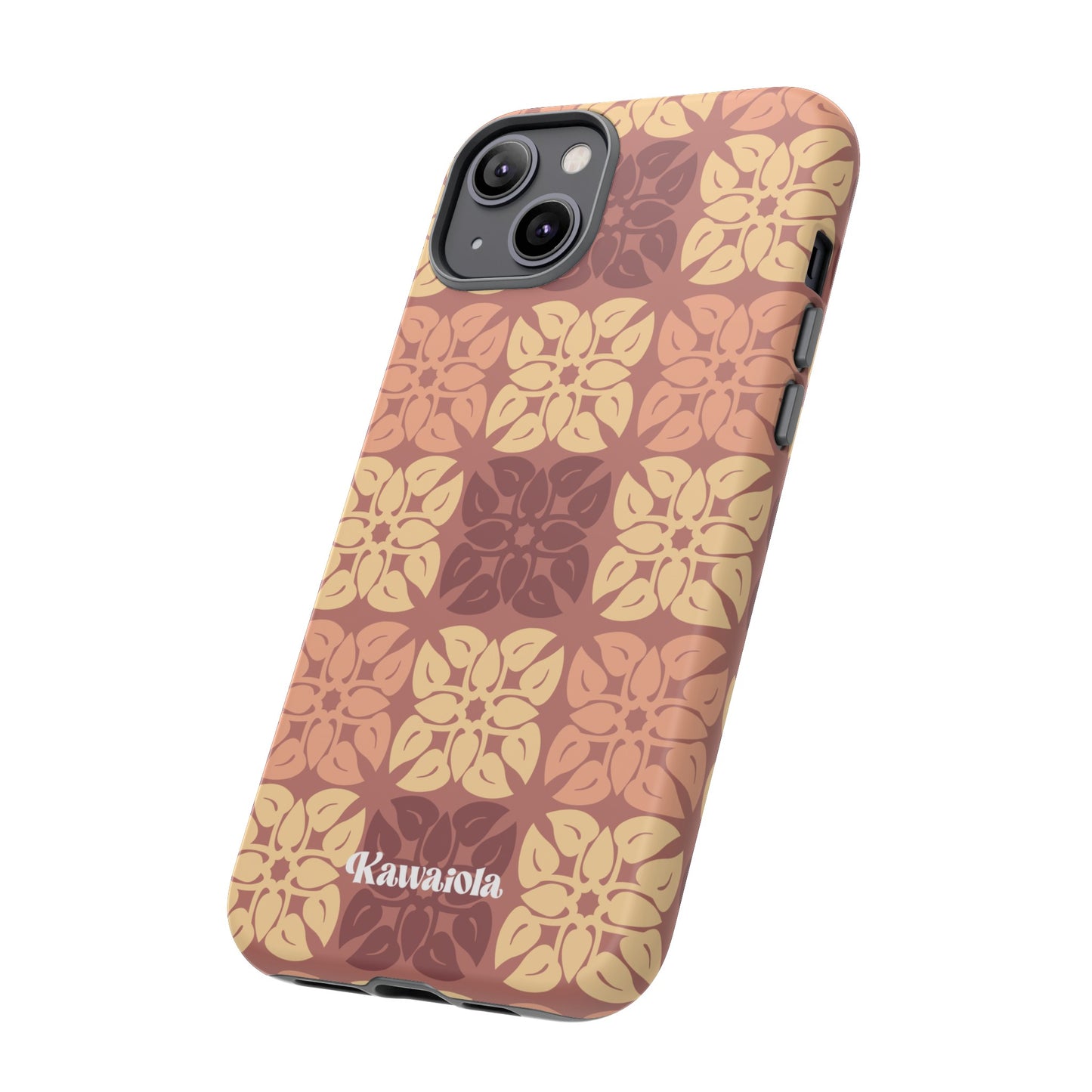 Anthurium Quilt Pattern Phone Case