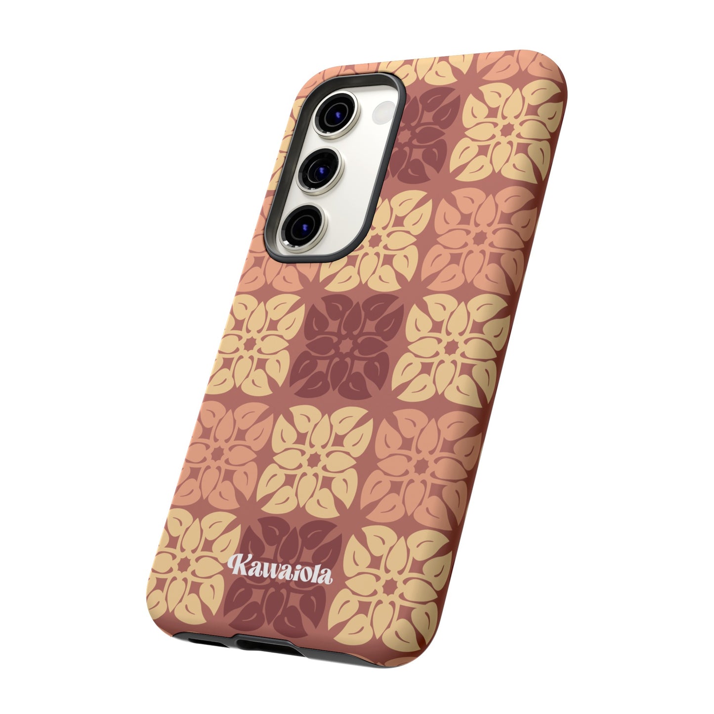 Anthurium Quilt Pattern Phone Case