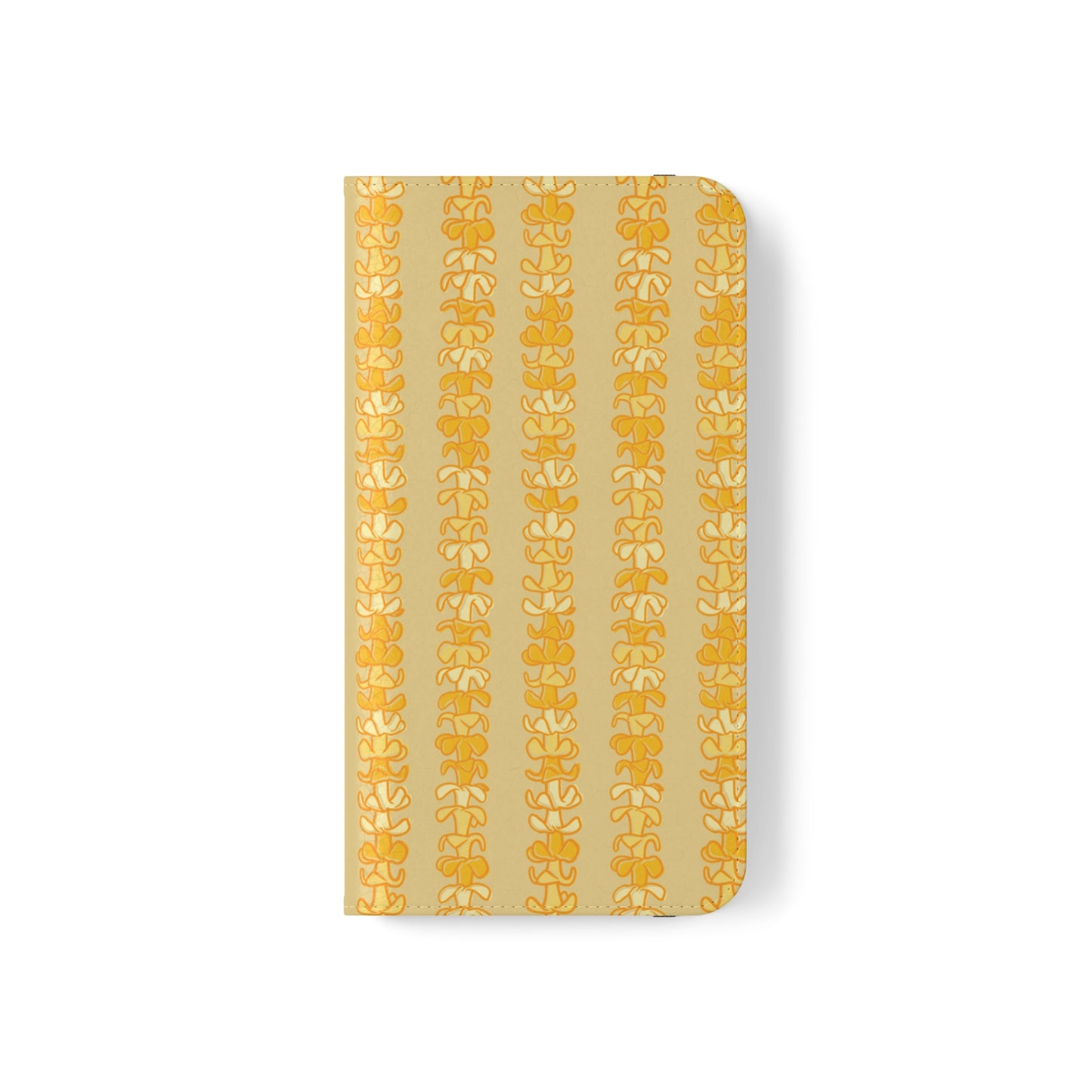 Golden Puakenikeni Lei Flip Case