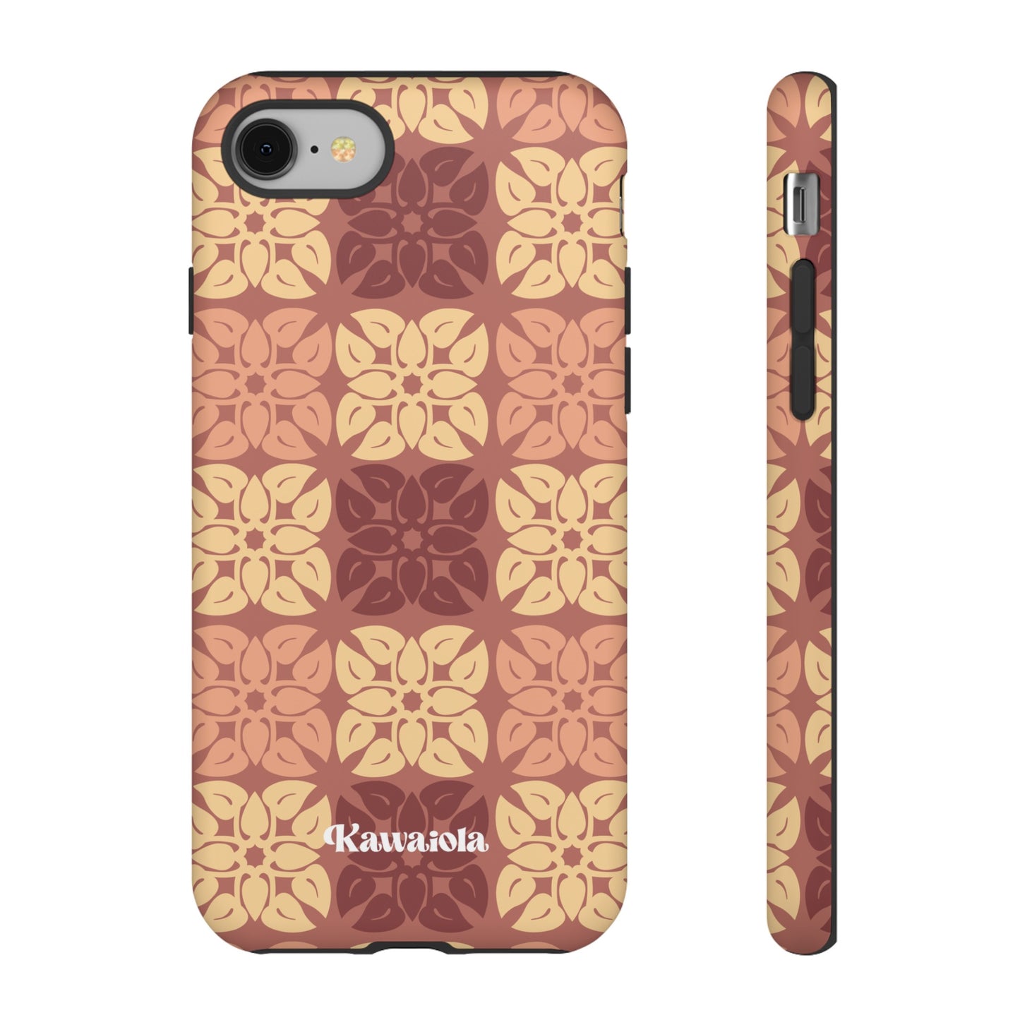 Anthurium Quilt Pattern Phone Case