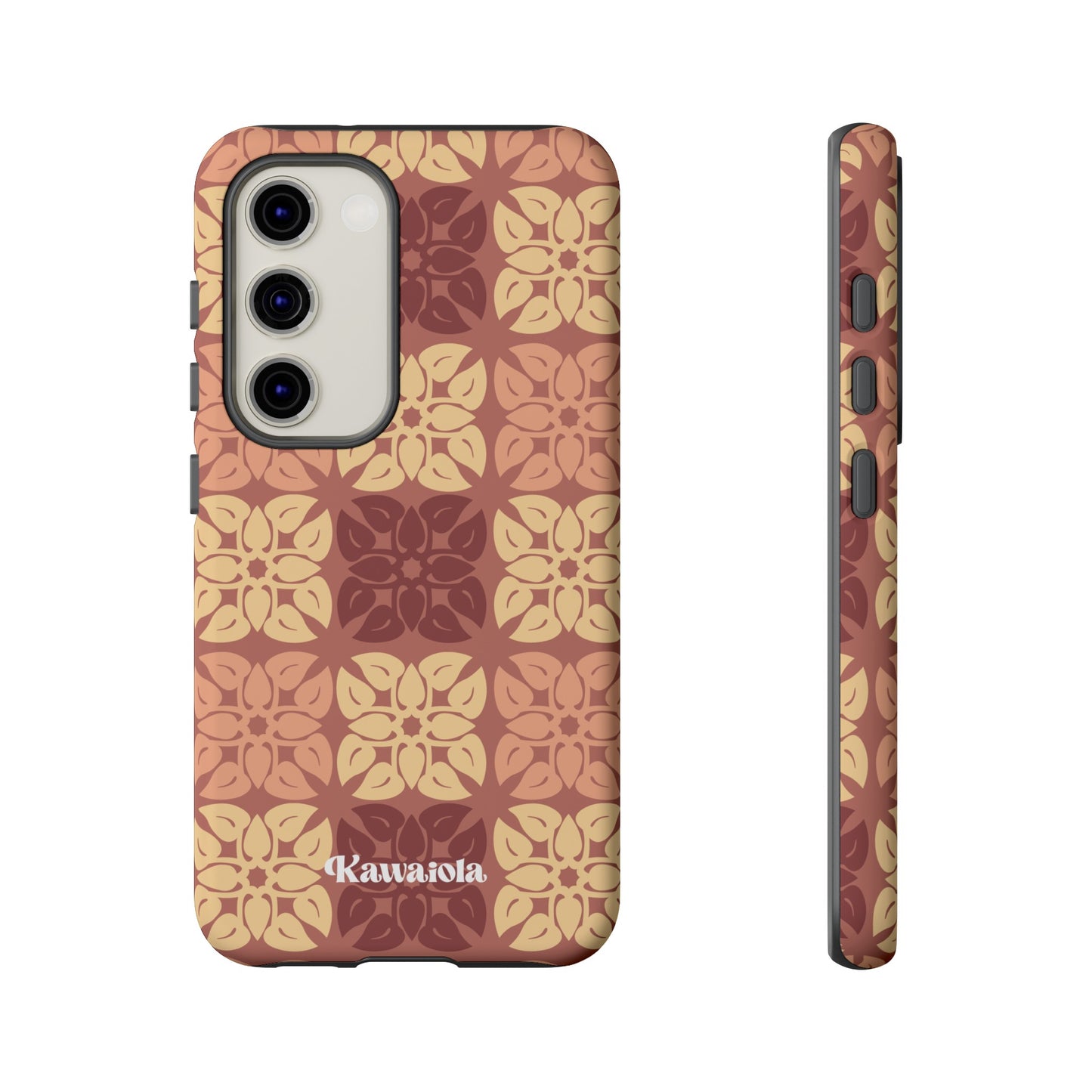 Anthurium Quilt Pattern Phone Case