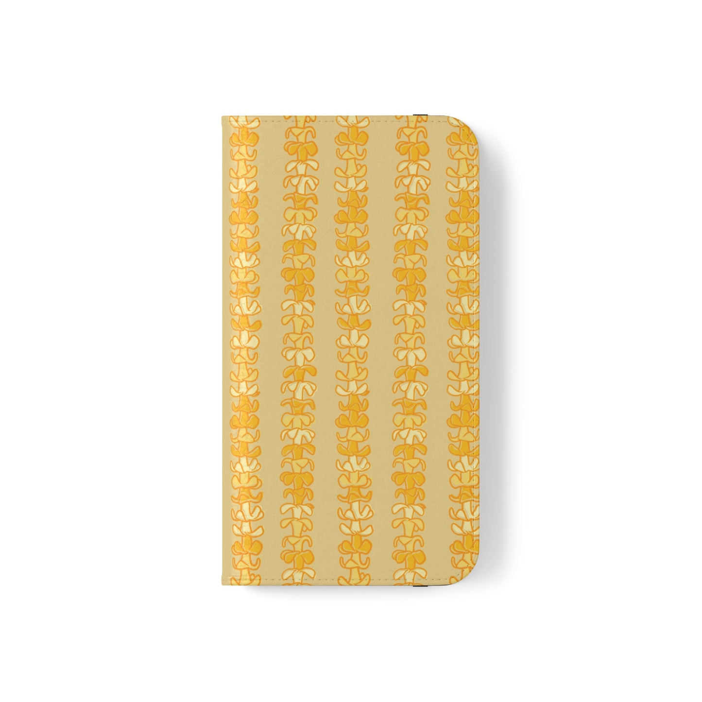 Golden Puakenikeni Lei Flip Case