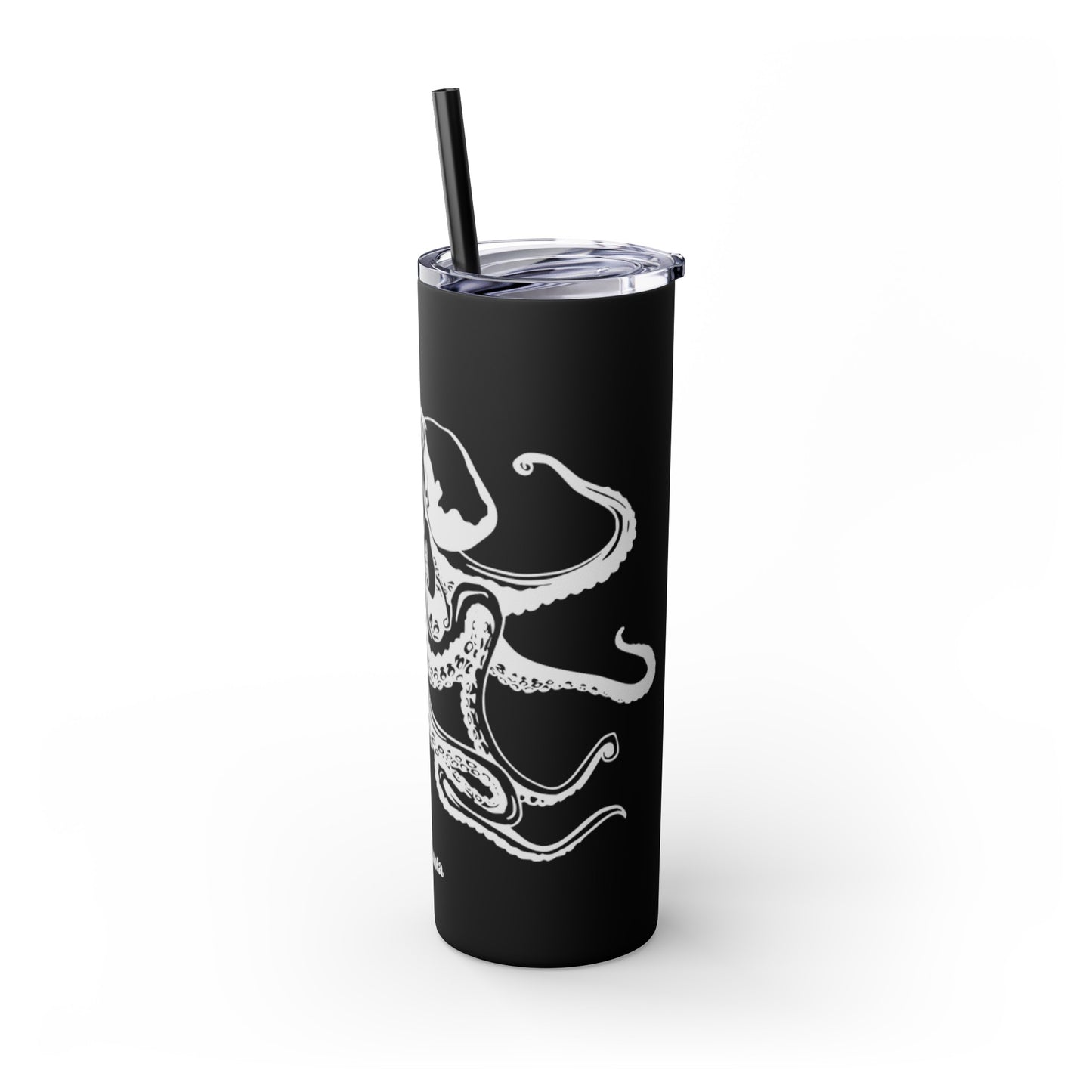 He'e Skinny Tumbler with Straw, 20oz