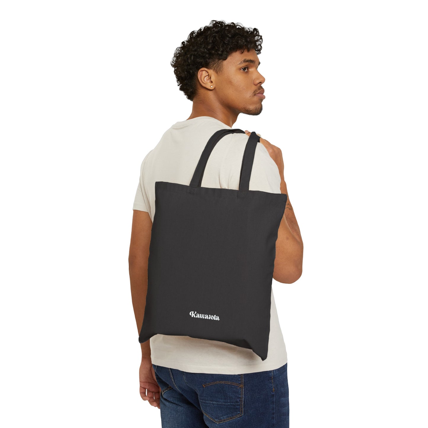 Double Puakenikeni Canvas Tote Bag