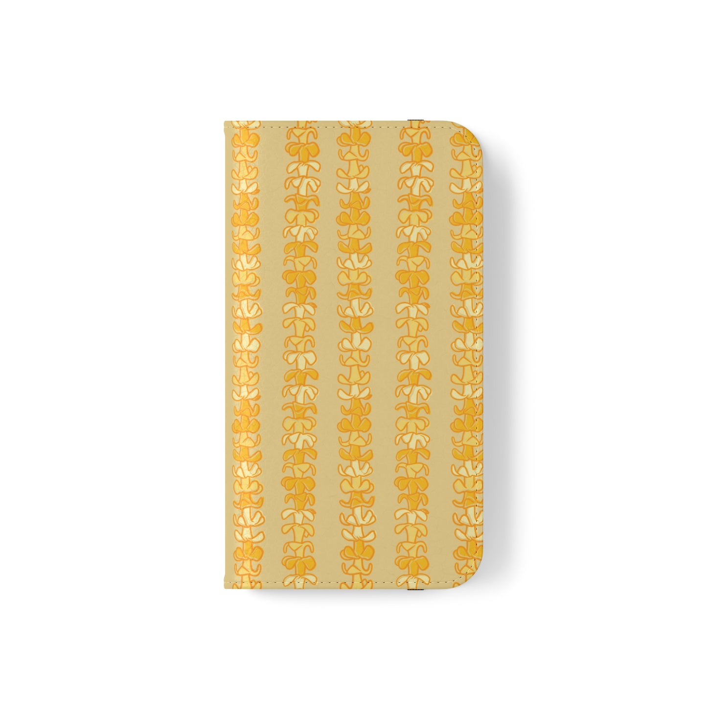 Golden Puakenikeni Lei Flip Case