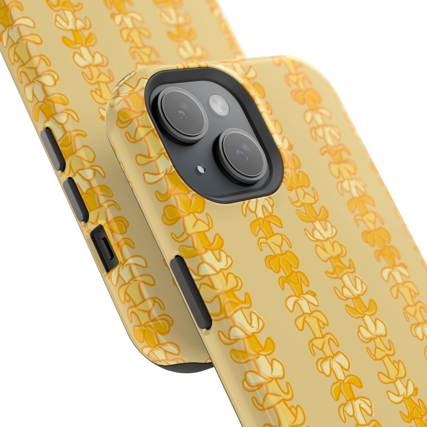 Golden Puakenikeni Lei MagSafe Tough Phone Case