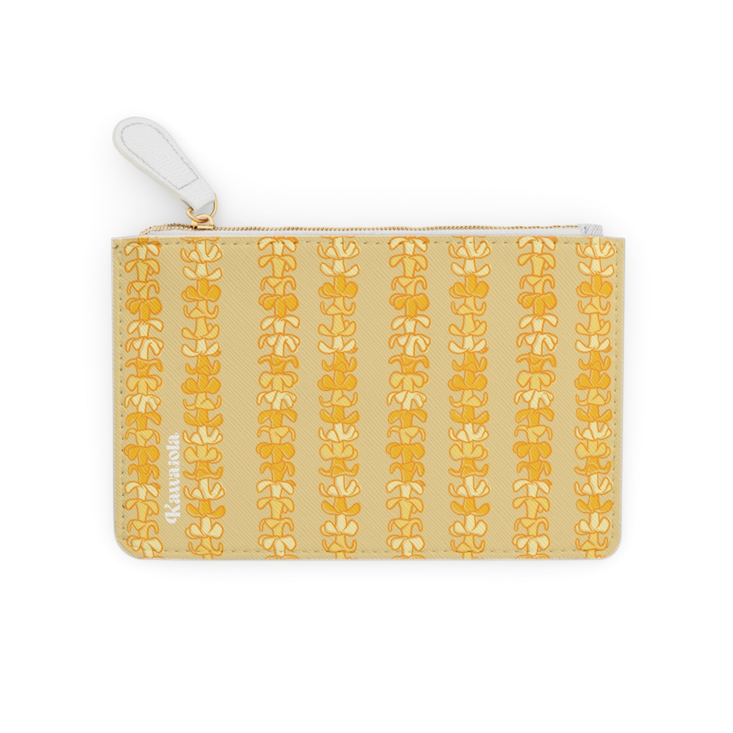 Golden Puakenikeni Lei Mini Clutch