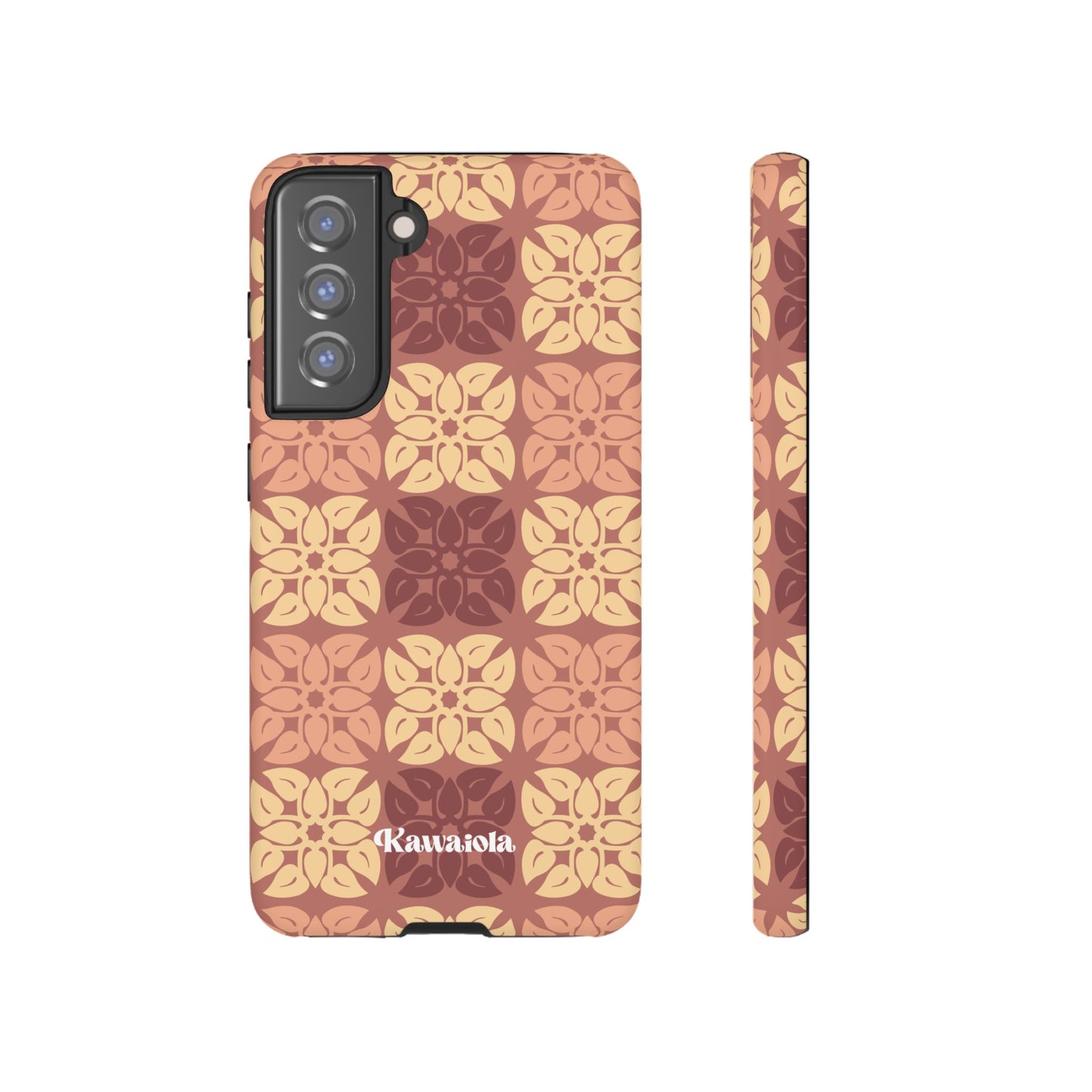 Anthurium Quilt Pattern Phone Case