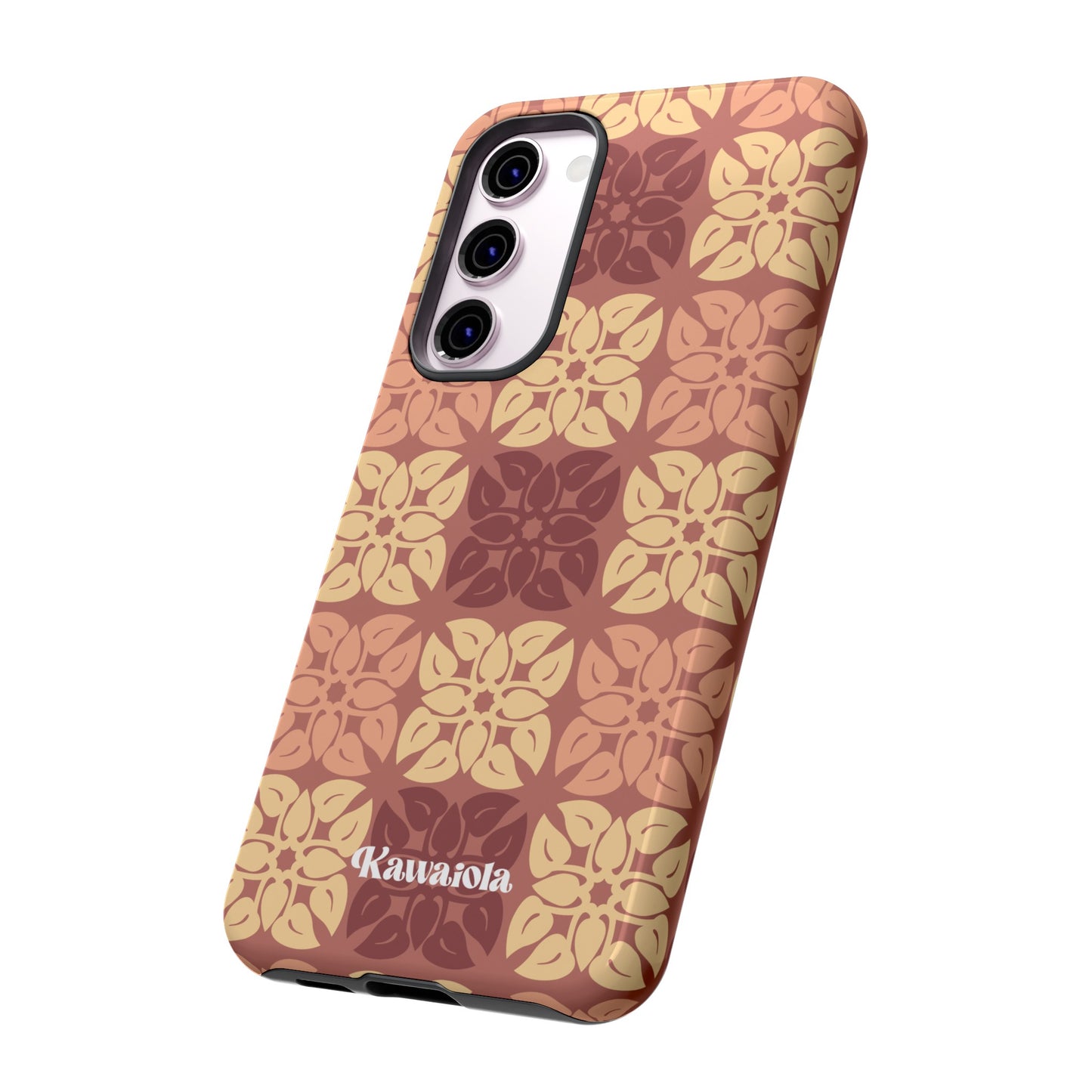 Anthurium Quilt Pattern Phone Case