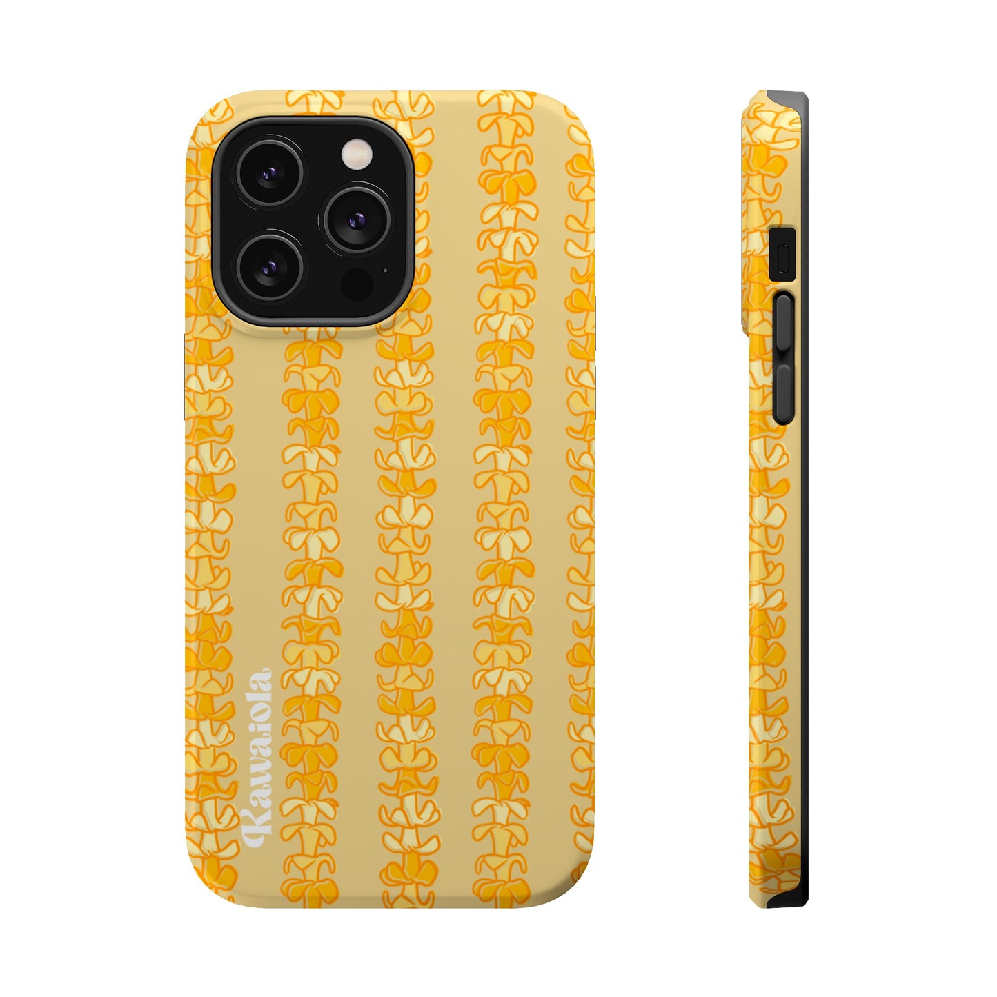 Golden Puakenikeni Lei MagSafe Tough Phone Case