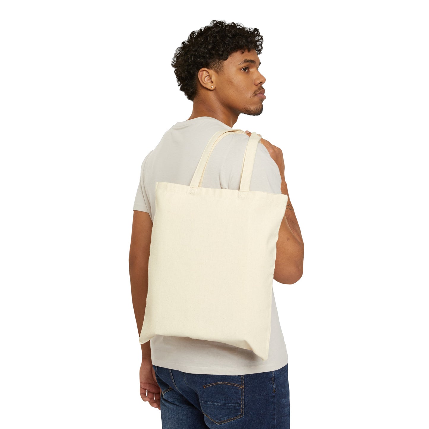 Double Puakenikeni Canvas Tote Bag