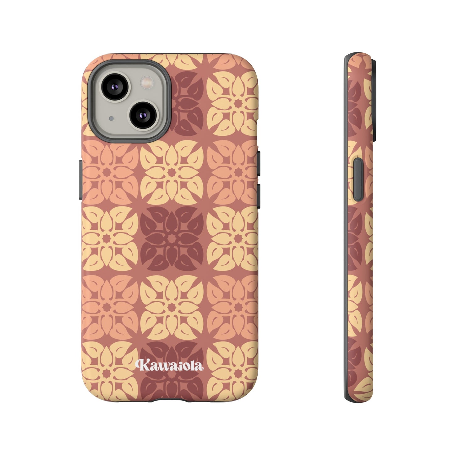 Anthurium Quilt Pattern Phone Case