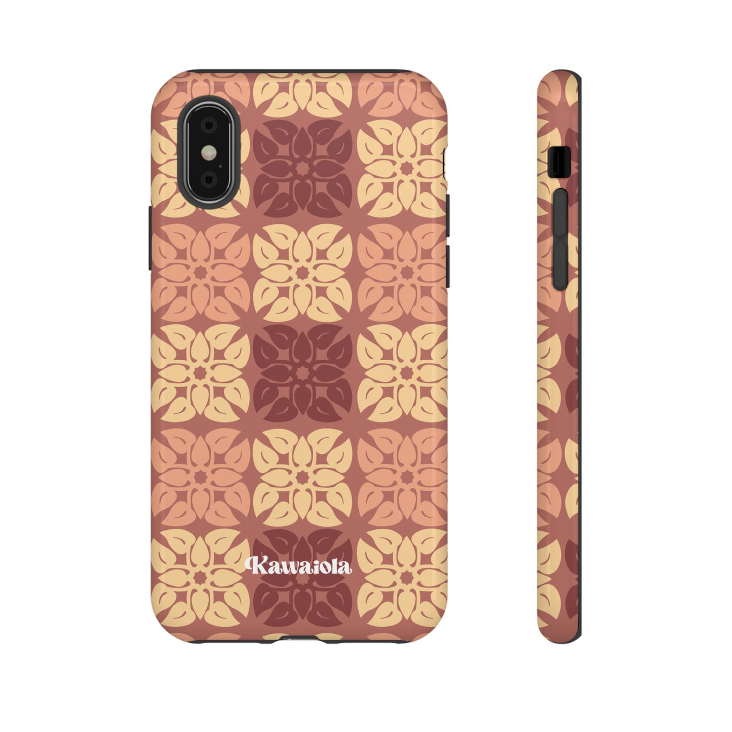 Anthurium Quilt Pattern Phone Case