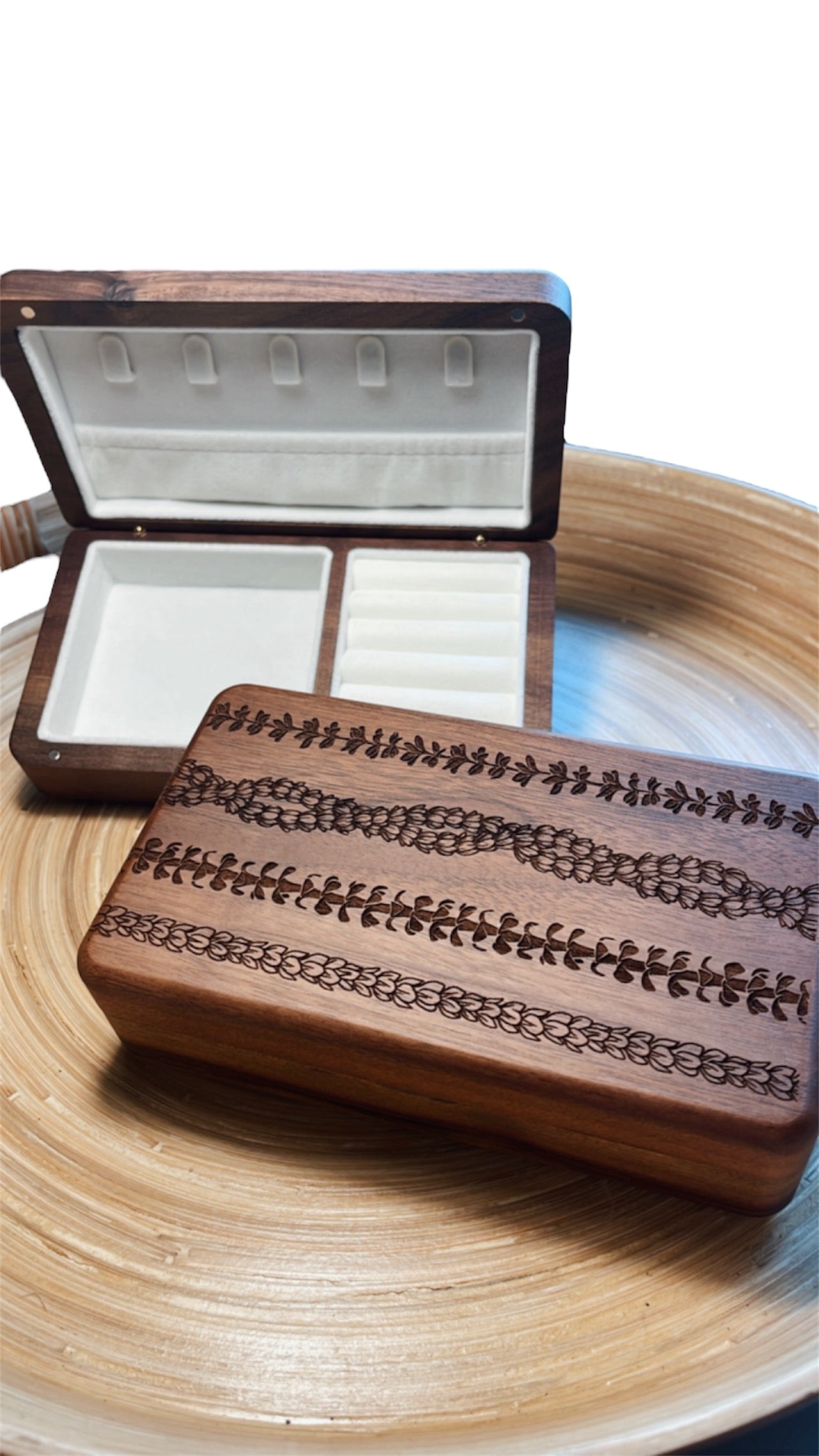 Mixed Multi Lei Wood Jewlery Box