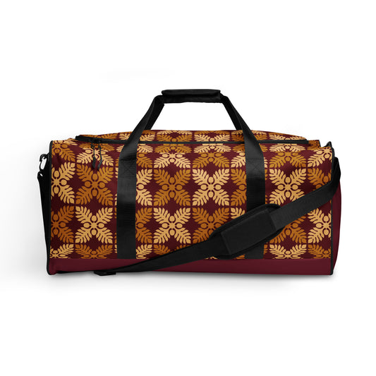 Ulu Quilt Pattern Duffle Bag