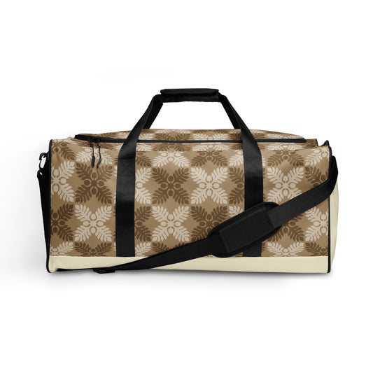 Ulu Quilt Pattern Duffle Bag